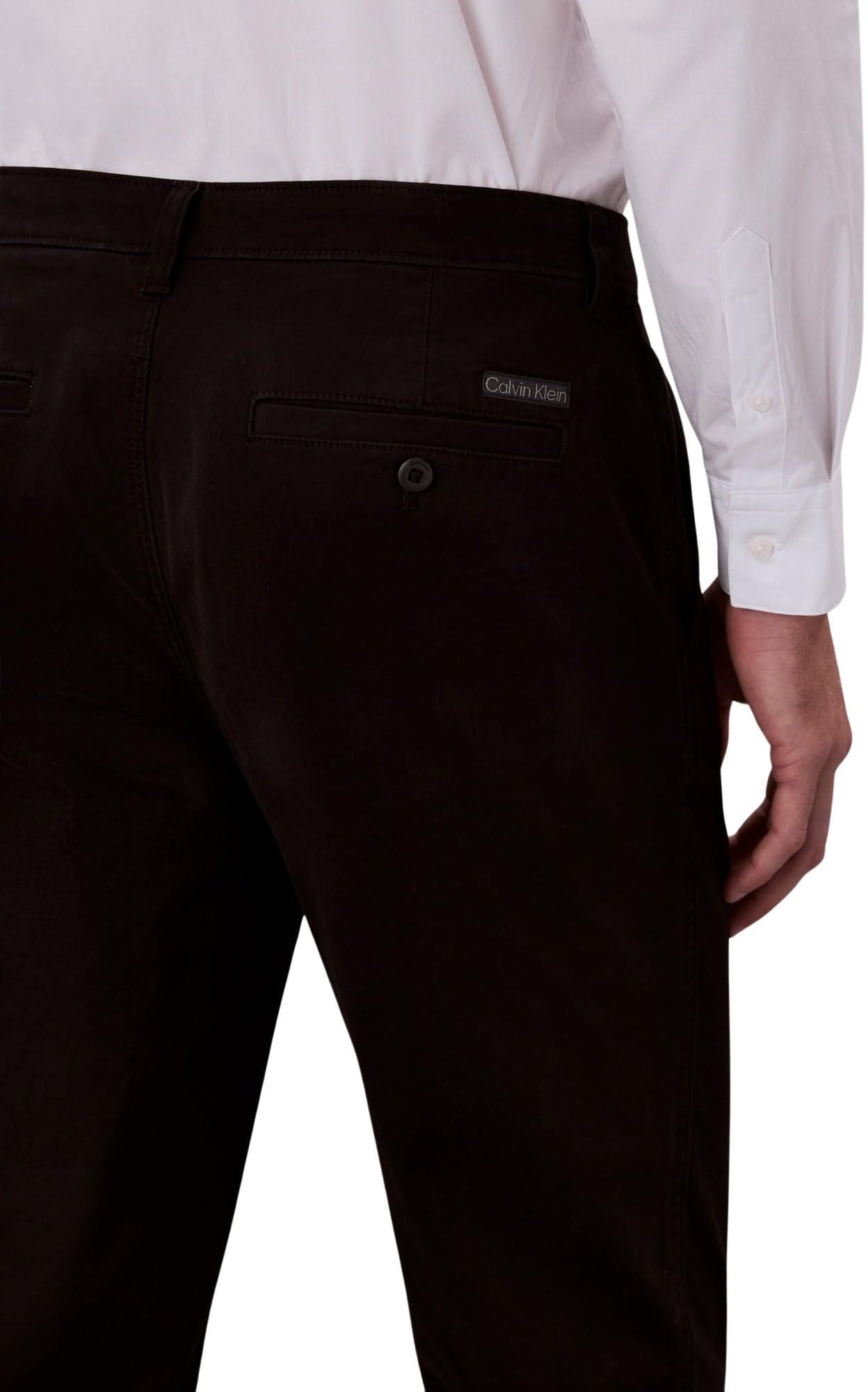 Calvin Klein Uomo Pantaloni Chino Cotton Signature Slim Fit