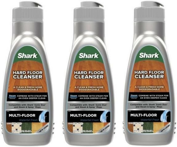 Shark Steam Energized Multi-Floor Hard Floor Cleanser - New Look 20oz (3 Pack)