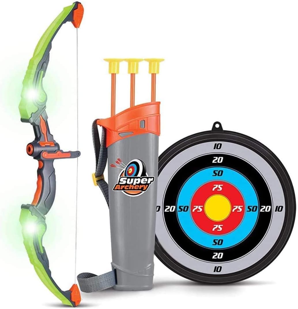 Cable World Sports Super Archery Bow and Arrow Set with Dart Target