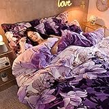 Superweiche und kuschelige Teddy-Fleece-Bezüge, die Sie in kälteren Nächten warm und kuschelig halten. 