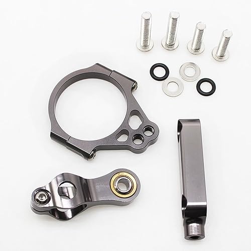 Miniatura 7 de FXCNC Racing motocicleta CNC amortiguador de dirección estabilizador búfer kit de montaje compatible con VERSYS 1000 2012-2016