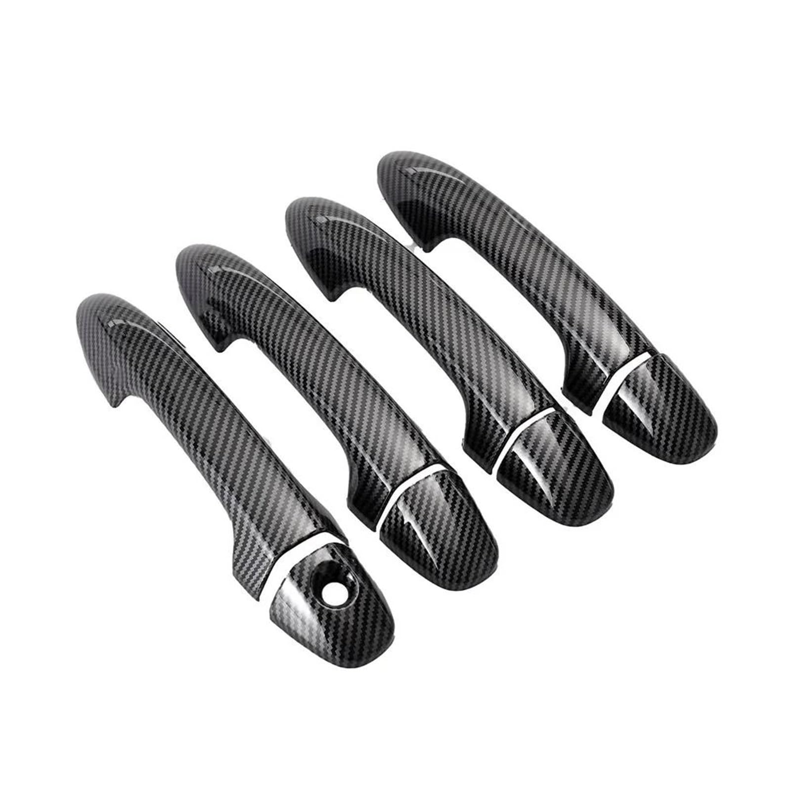 NOHEEU Car Exterior Door Handle Cover Replacement Parts for Toyota for Hilux for Revo 2016-2023(Style 2)