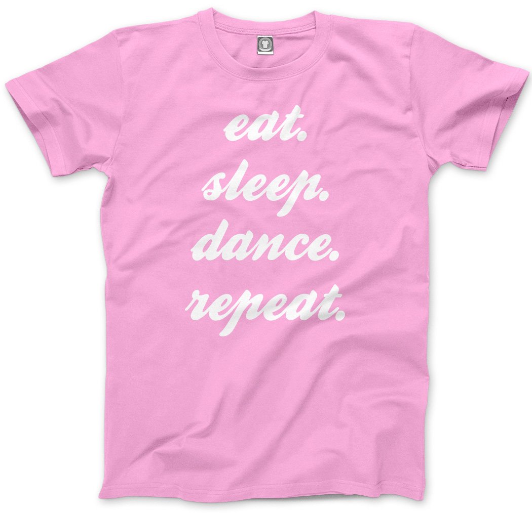 Hotscamp Pink Eat Sleep Dance Repeat Kids T-Shirt - 9-11 Years