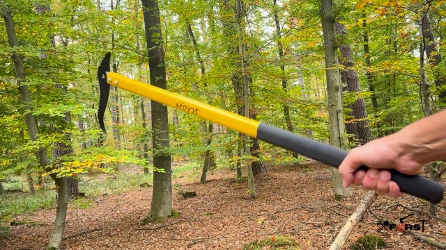 Xforst Sappie X-P36FN 43 Cm – Ultraleichter Holzheber 0,53 Kg, Fiberglasstiel, Gehärtete Stahlklinge