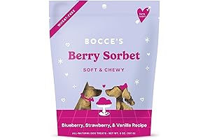 Bocce's Bakery Berry Sorbet Dog Easter Treats - An Egg-cellent Treat for Your Furry Friend