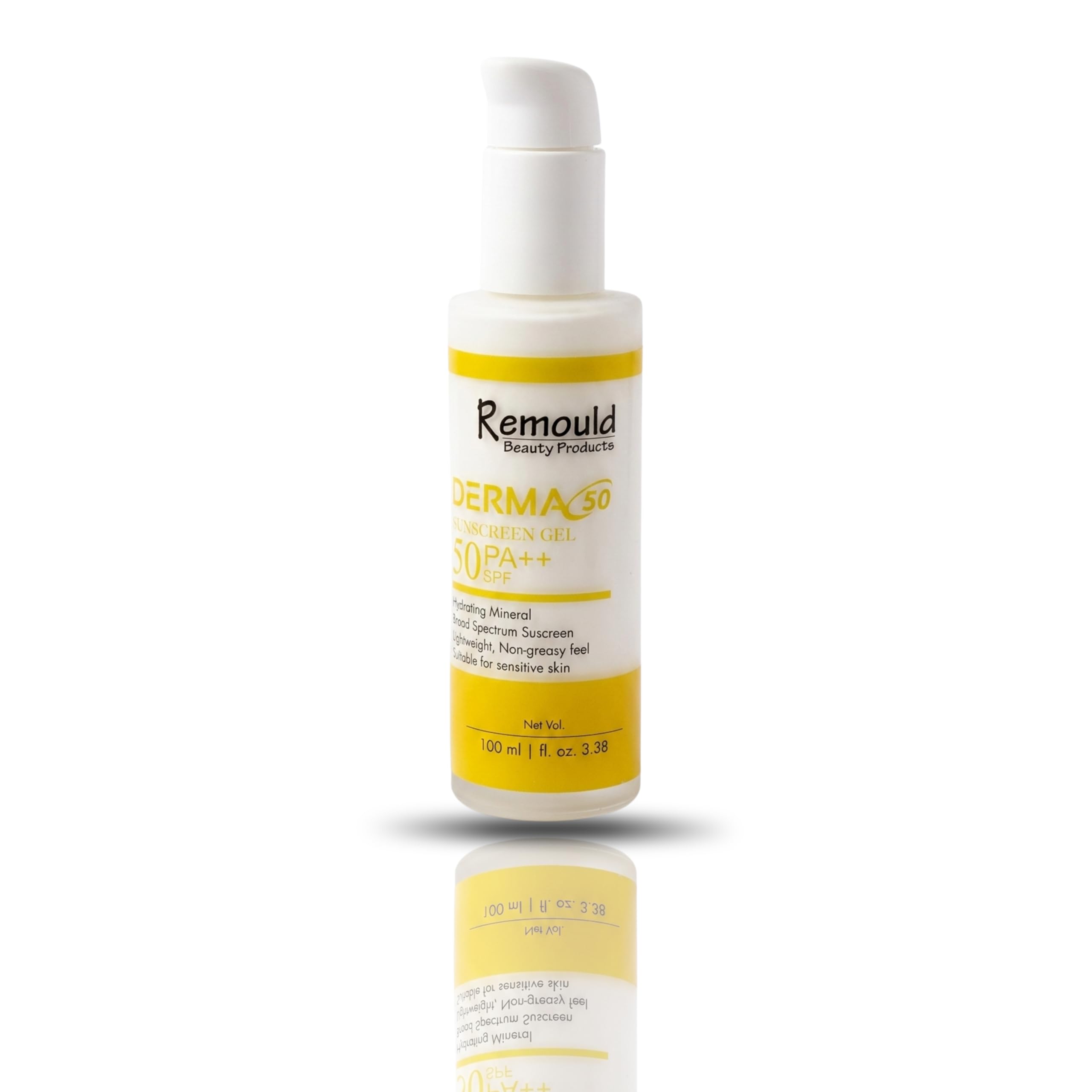 Remould Derma50 Broad Spectrum UVA UVB Sunscreen, SPF 50 PA++, Non-Comedogenic Lightweight Formula, No White Cast, for Oily and Sensitive Skin-image-23