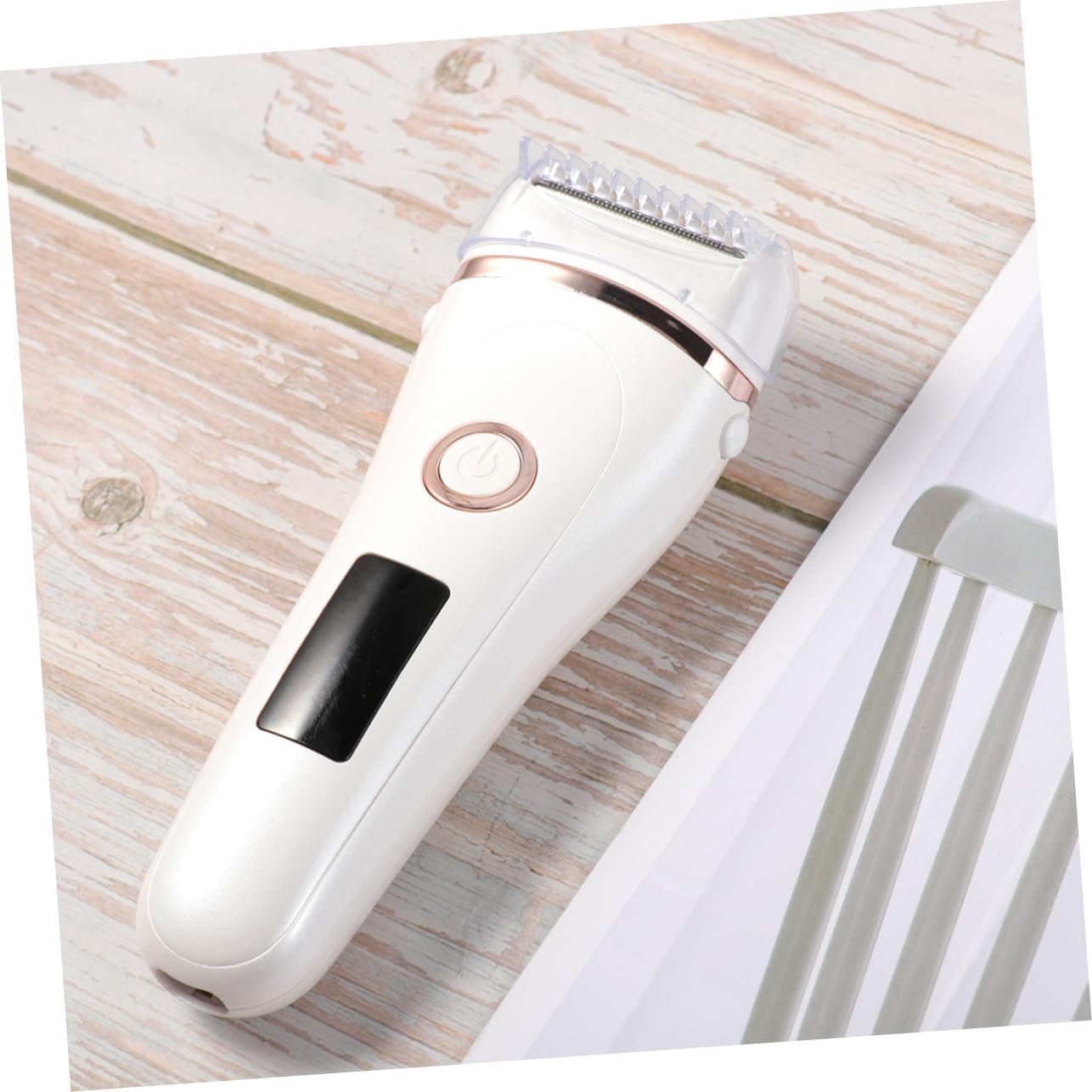 FOMIYES USB Rechargeable Women Electric Shaver with Led Display Multi-Functional Hair Removal Trimmer for Face Body and Eyebrows Grooming Device