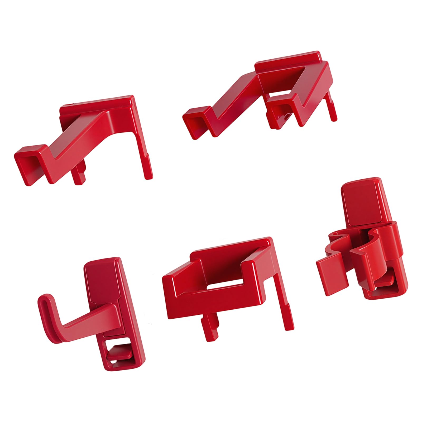 Limtula of 5 Heavy Duty Pegboard Hooks for Workshop Tools and Home Storage Solution Multipurpose Hanger Fasteners