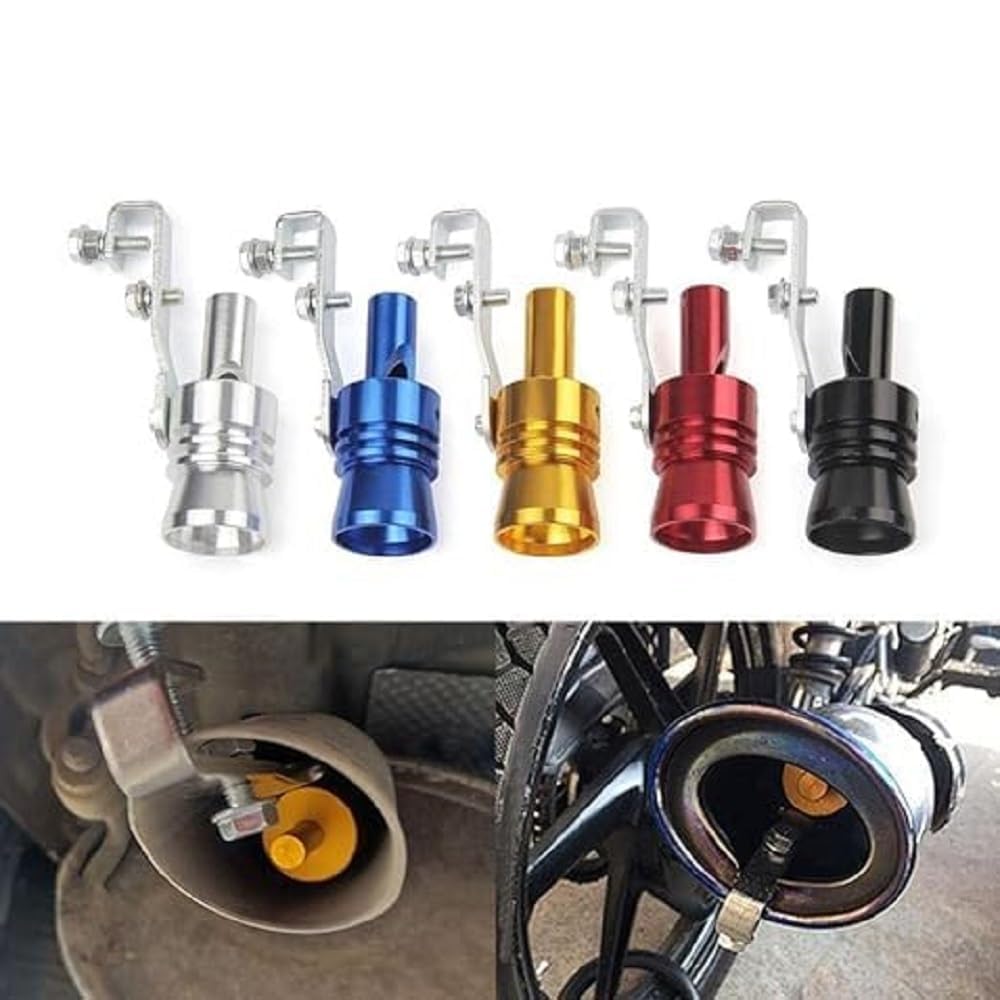 HEVIR Universal Car Turbo Sound Whistle Exhaust Pipe Muffler - Enhance Your Vehicle's Roar with this Universal Sound Simulator - Perfect for Amplifying Exhaust Noise - Car Exhaust System & Accessories 2