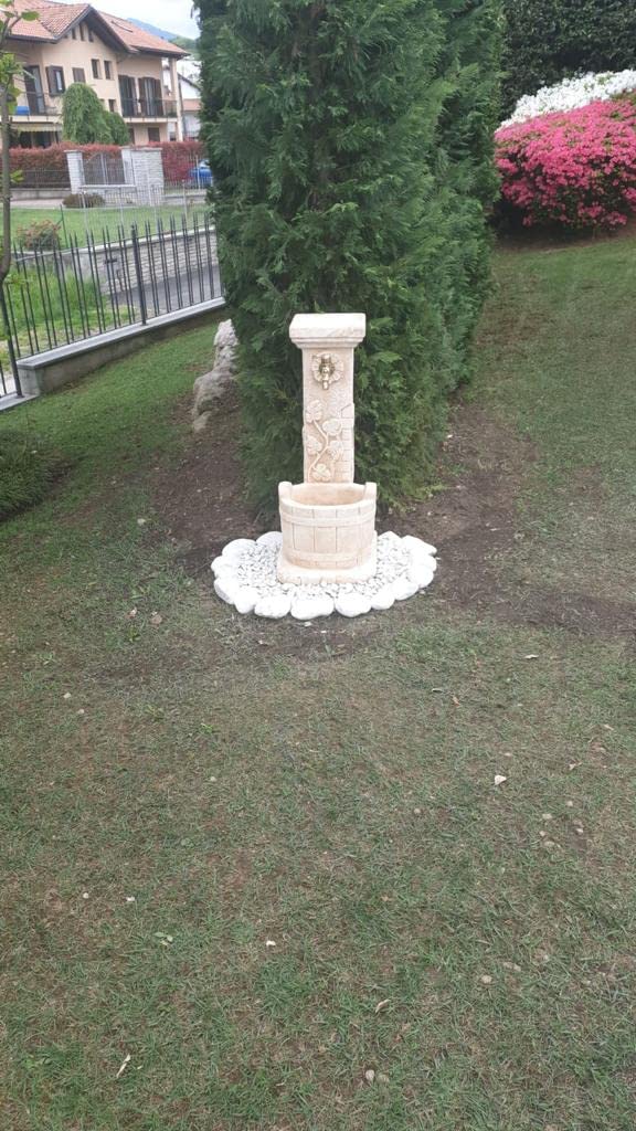 FONTANA GIULIA PER ARREDO GIARDINO DA RUBINETTO