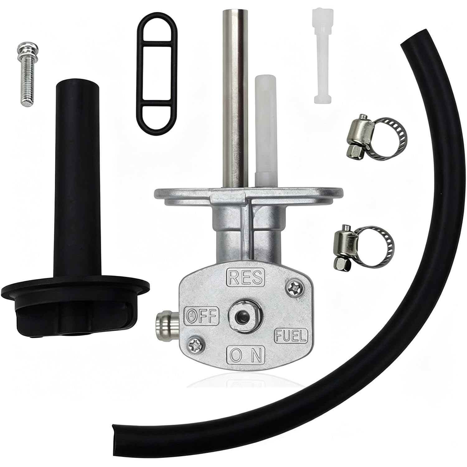 Amazon.com: Earlyred Fuel Petcock Switch Valve with Lever Screw