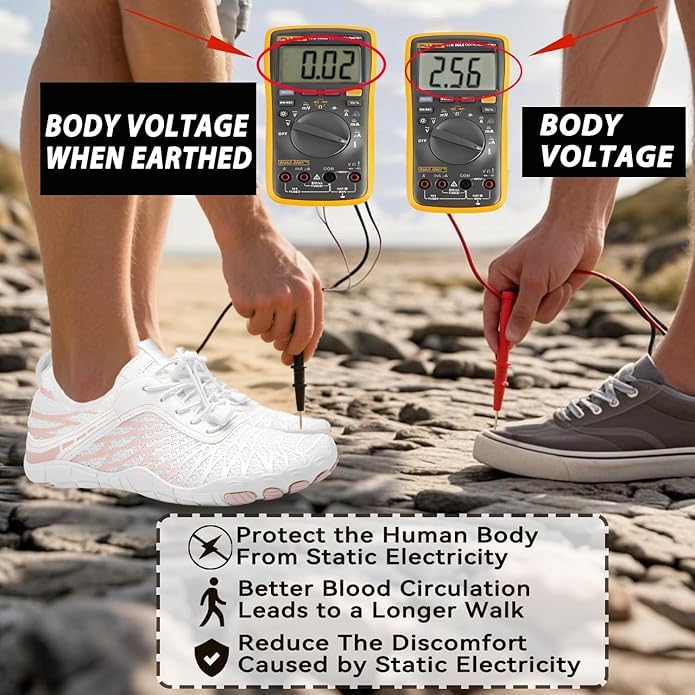 Image of ELETON Barefoot Shoes Women Men Footwear, Wide Toe Box Hiking Zero Drop Non-Slip Quick-Dry River Boat Pool Beach Water Shoes, Lightweight Swimming Running Walking Sneakers Unisex