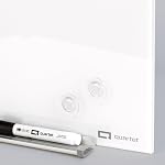 Quartet Glass Dry-Erase Board Strong Magnets, Whiteboard, Large, Silver, 6-Pack (85391)