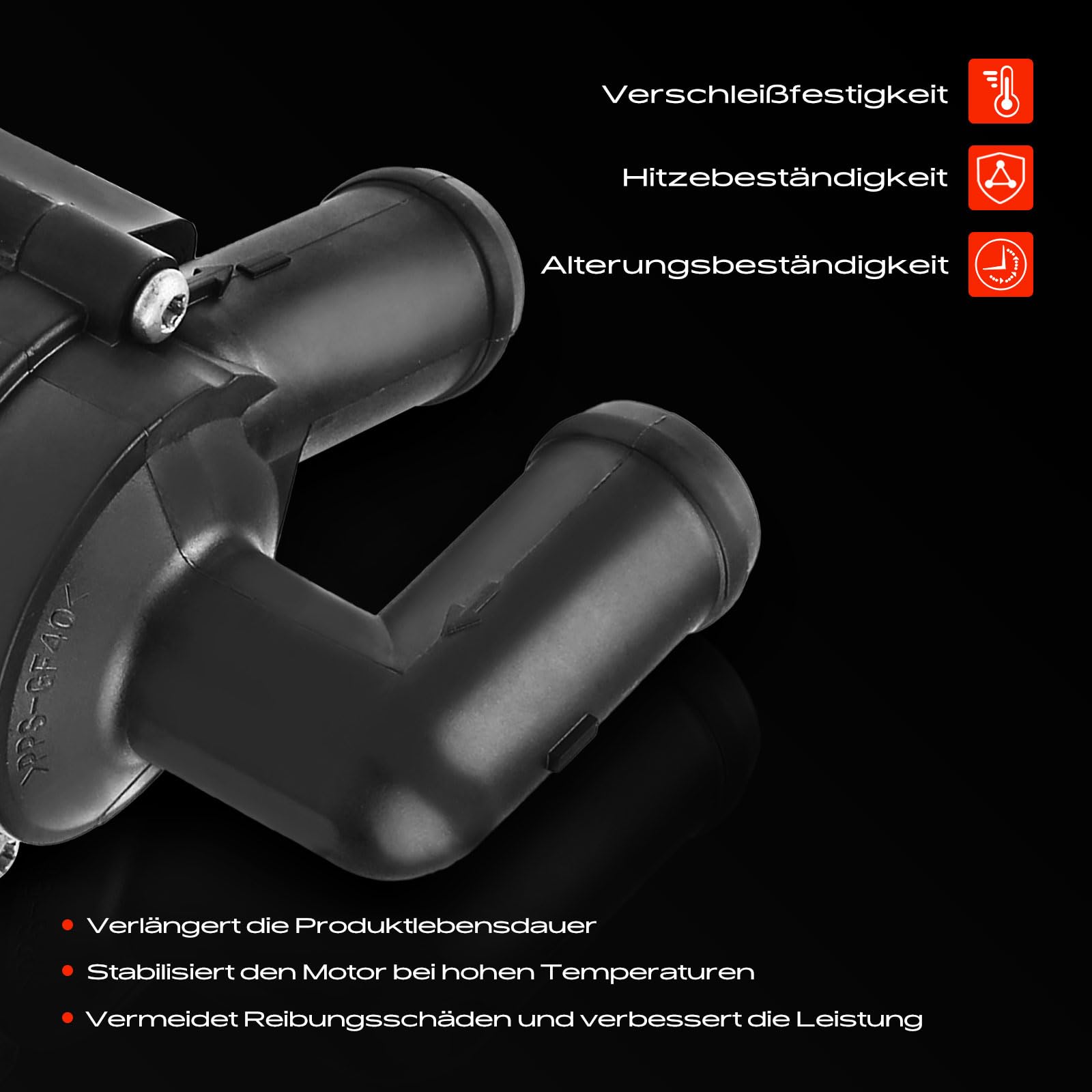 Frankberg Zusatzwasserpumpe Standheizung Kompatibel mit A1 8X 1.6L 2010-2015 A3 8P 1.6L 2.0L 2003-2013 Leon 1P1 1.6L 2.0L 2005-2012 Golf VI 5K1 517 AJ5 1.6L 2.0L 2008-2016