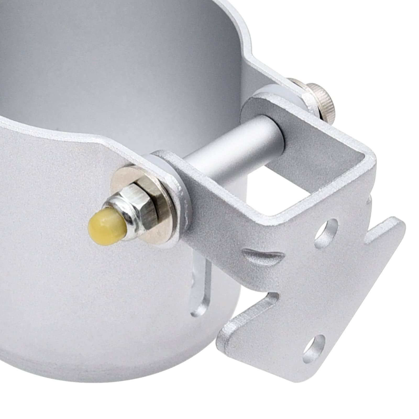 KAOLALI 12v Auto Motore 2" 52mm Alluminio, Universale Uno Singolo Foro Portacialde Calibro, Cruscotto Gauge Misuratore Porta Manometro Supporto Calibro per Veicoli Auto Camion Moto Barca