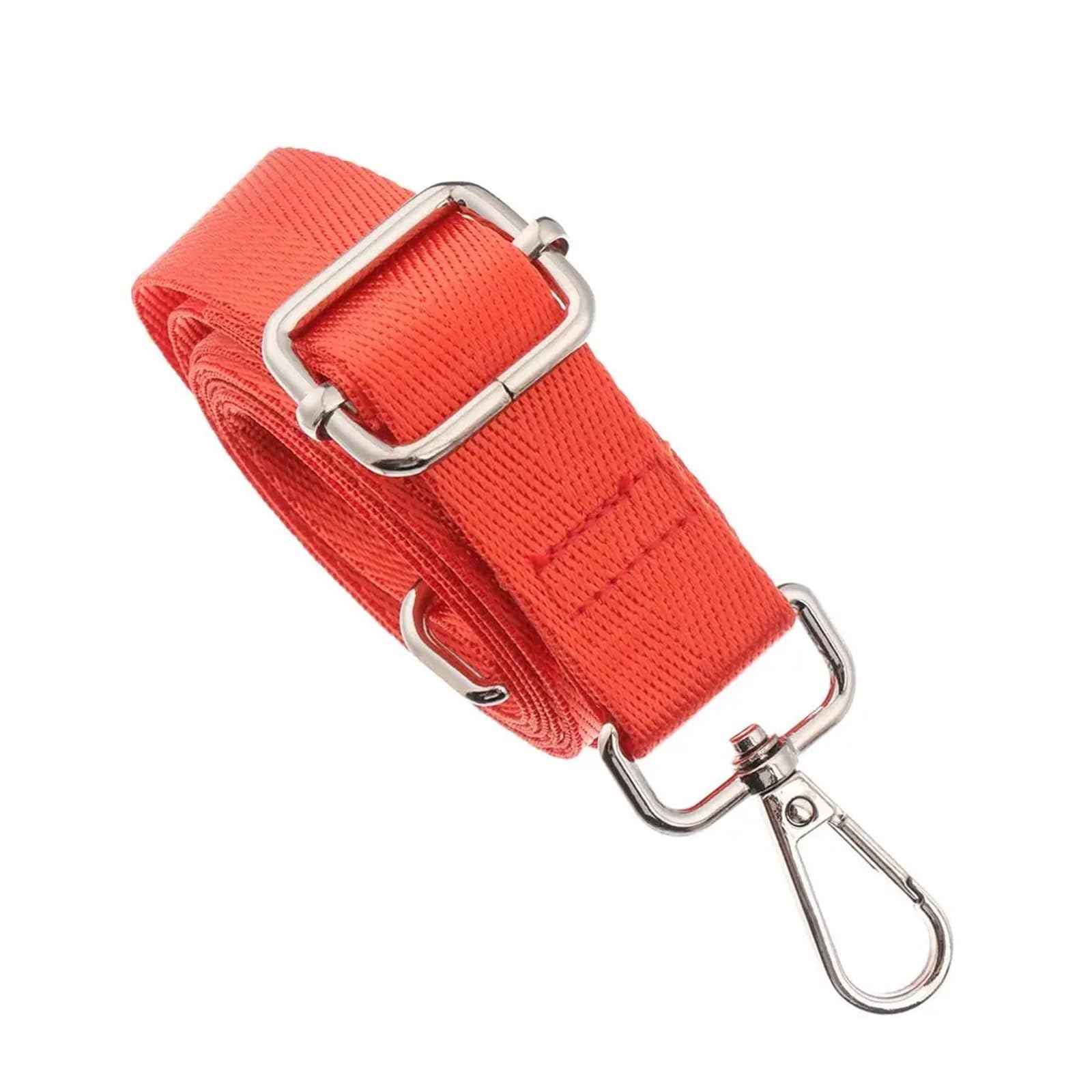 YUPLIODSX Canvas Bag Straps Wide Replacement Strap Shoulder Bag Strap for Bags Nylon Woman Messenger Accessories(Orange)
