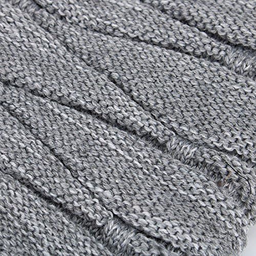 DD UP Winter Beanie Hat Men Warm Knit Long Slouch Skull Cap Thermal with Soft Fleece Lining