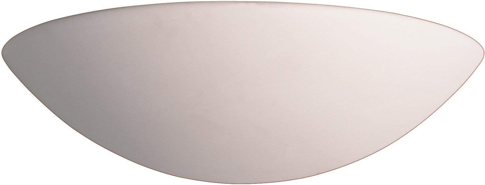 Firstlight Products Wall Light-100w, Ceramic, E27 (Edison Screw), Unglazed White