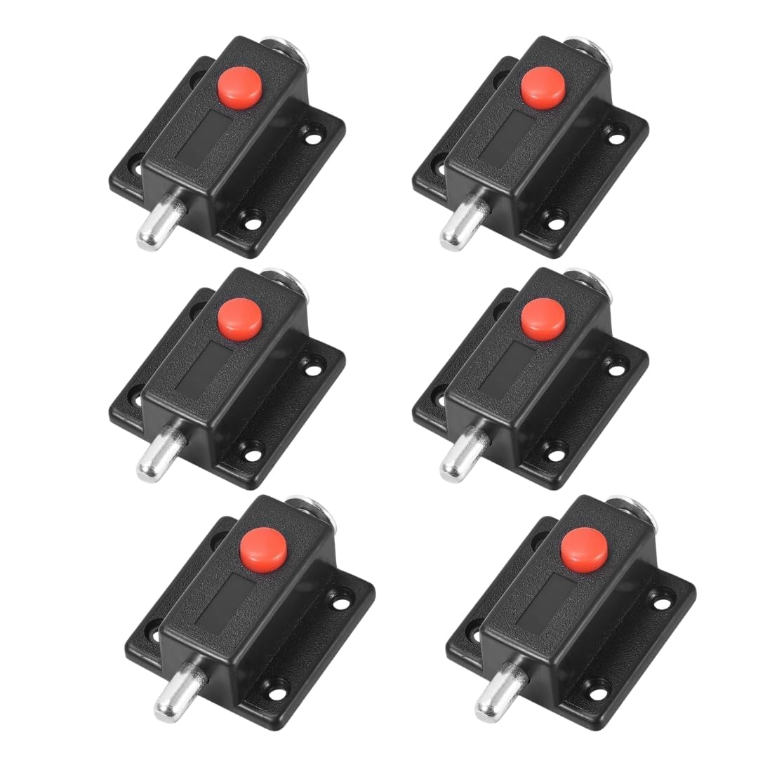 Automatic Door Latch Locks - 6 Pack -1