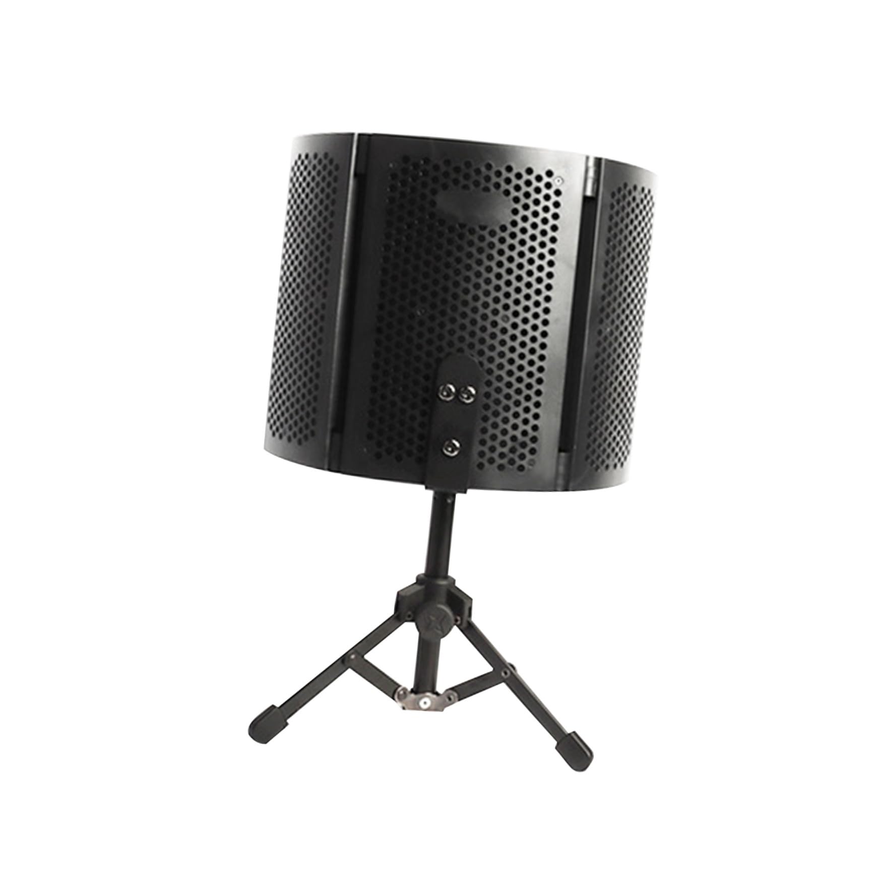 Yardwe 1juego Funda Micrófono Anti-viento y Filtro De Sonido Pantalla Portátil Para Estudio y Grabación Reducción De Ruido Multicapa Compatible Soportes De Mesa y Suelo