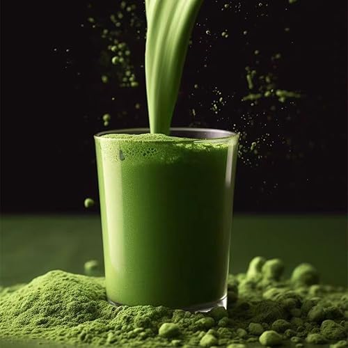 Miniatura 10 de Auténtico té verde matcha ceremonial USDA Orgánico Premium Matcha en polvo para beber y café con leche 100% puro, sin aditivos, 21 barras