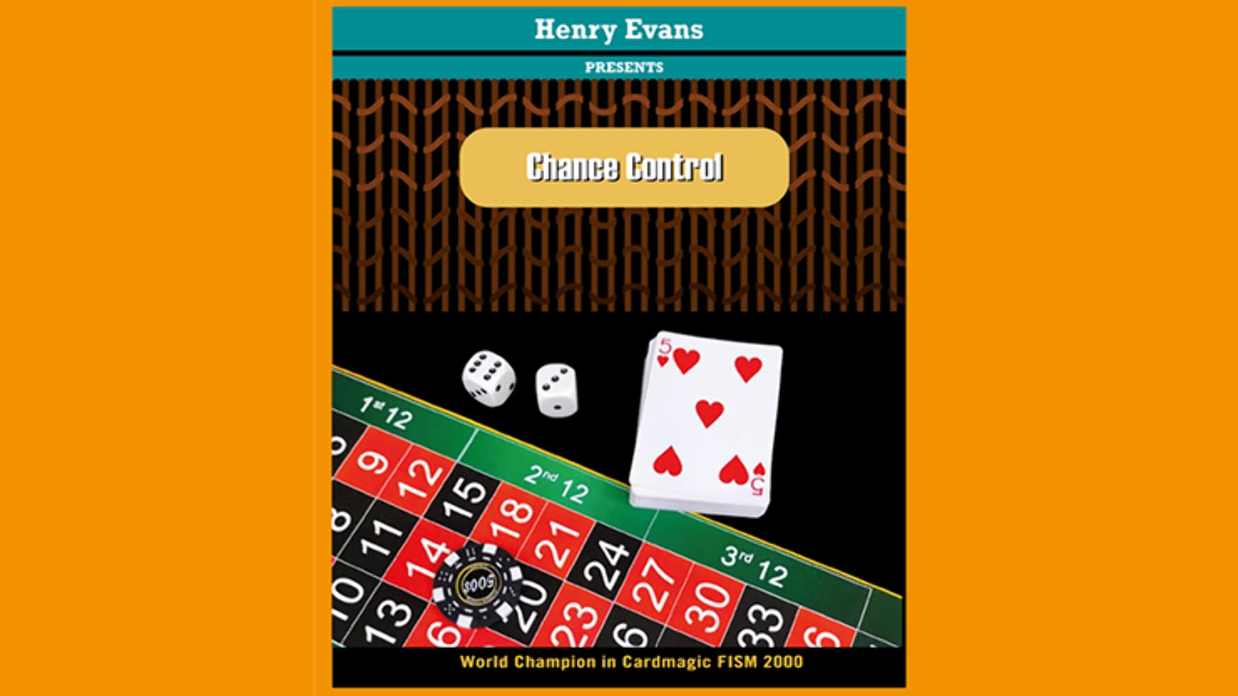 Murphy's Magic Supplies, Inc. Chance Control Blue di Henry Evans - Trucco