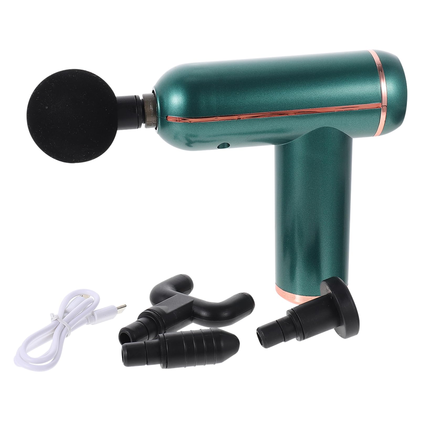 Mini Pistola per Massaggio Muscolare USB Verde Plastico