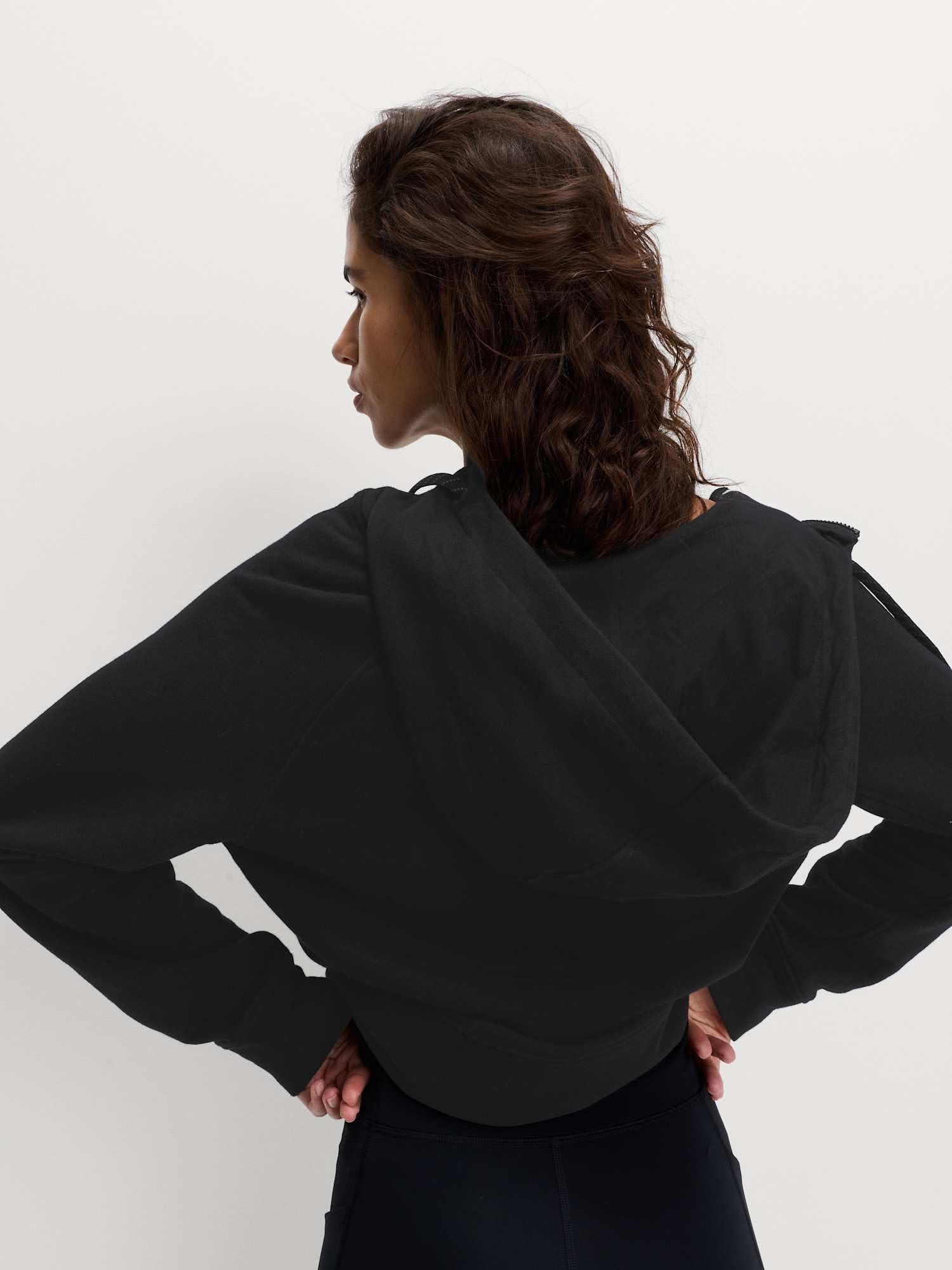 Marks & Spencer Sudadera con Cremallera y Capucha con Alto Contenido en Algodón para Mujer, Ajuste Relajado, con Bolsillos