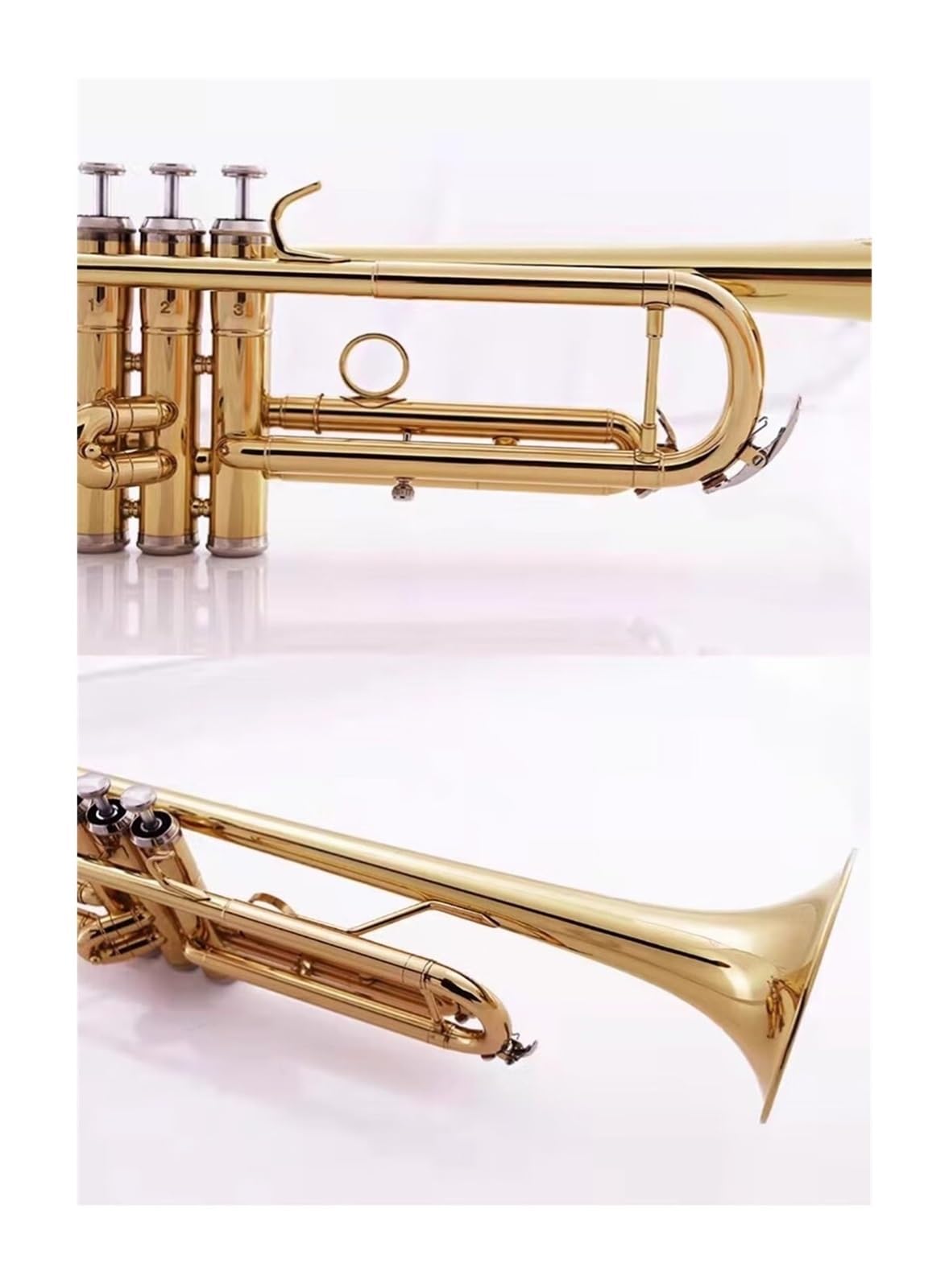 trąbka instrument Trąbka w klasie B dla początkujących zespół egzaminacyjny dla dzieci instrument dęty blaszany dla dorosłych złoty