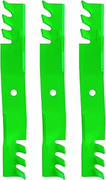 482235 483317 Blades Fit for 36" 52" Decks Scag Toro Exmark Gravely Ariens Craftsman Husqvarna John Deere Ferris Replace 482724 482961 Mulching 3 Pack