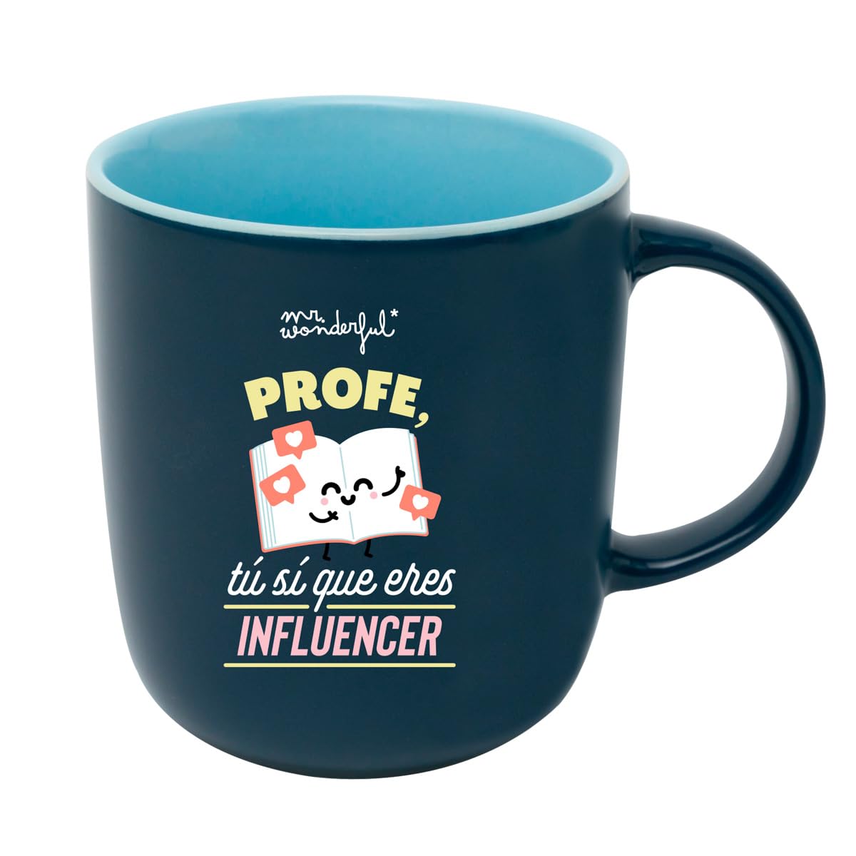 Mr. Wonderful Mug-Teacher, You are Influencer, Multicolor (WOA2402270ES)