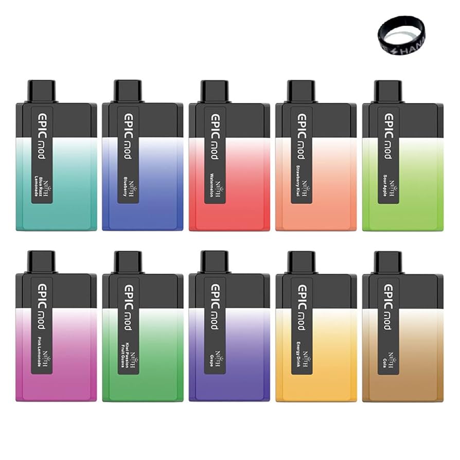 Amazon | 使い捨て vape 5500回吸引 EPICMOD NEITH ミニシーシャ