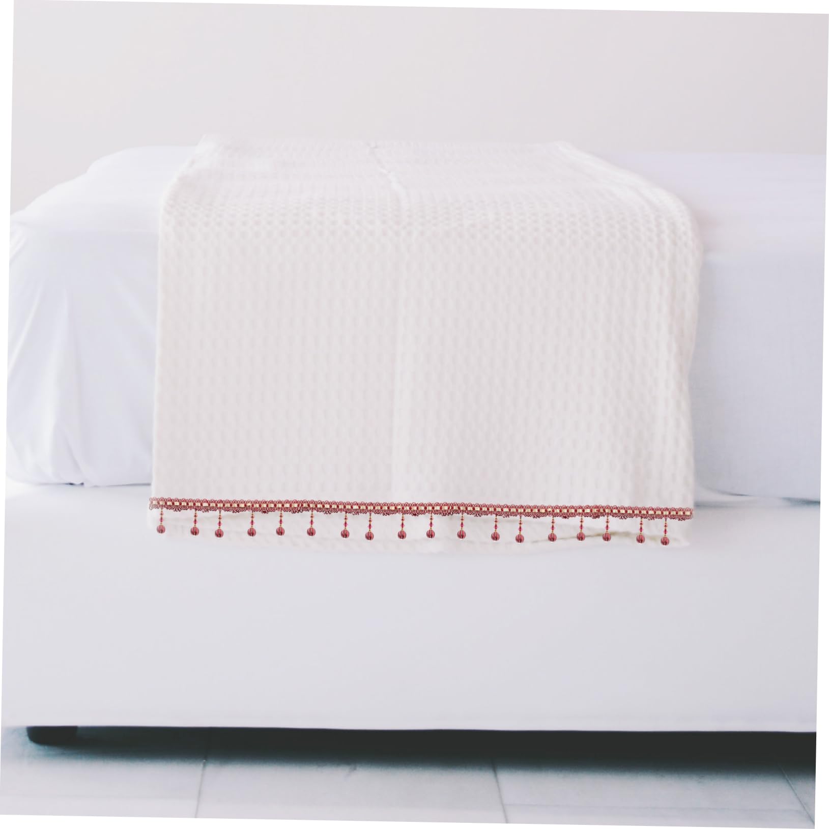 Rideau Dentelle Avec Franges Décoration Pour Salon Et Chambre Mètres De Finition