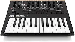 KORG MONOLOGUE BK TECLADO SINTETIZADOR ANALÓGICO MONOFÔNICO