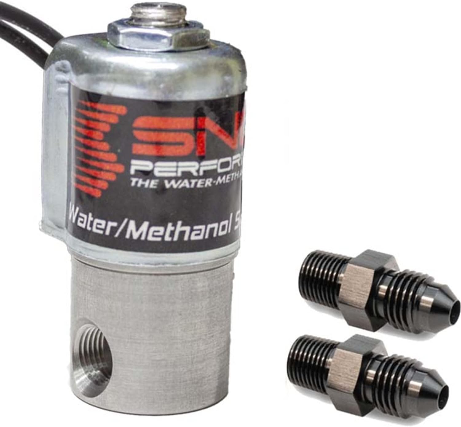Snow Performance SNO-40060-BRD Hi-Flow Water-Methanol Solenoid Upgd Fittings (Systems with 4AN SS Braid Line)