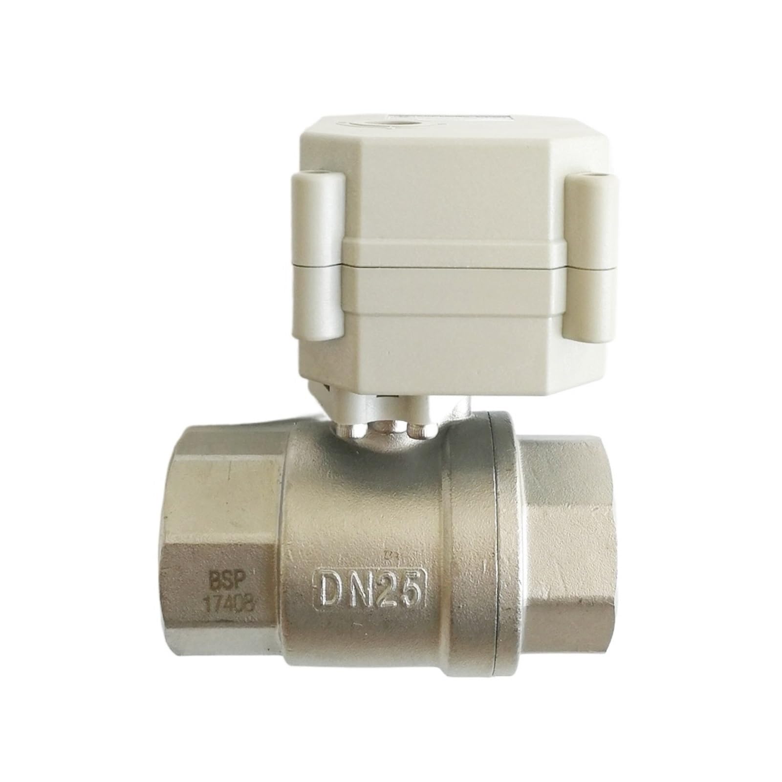 Vanne proportionnelle 2 voies DN25 brasses régulation DC9-24V de précision pour l'eau