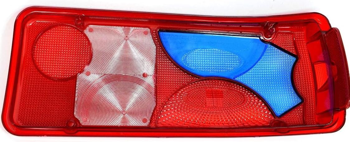 2x Rücklichtglas Für Mercedes Sprinter & MAN - Rot/Weiß E4