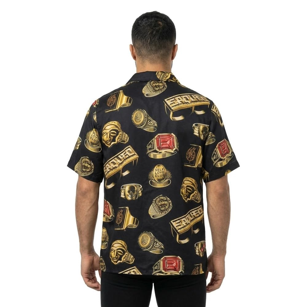 GRIMEY The Og Tour Short Sleeve Shirt L
