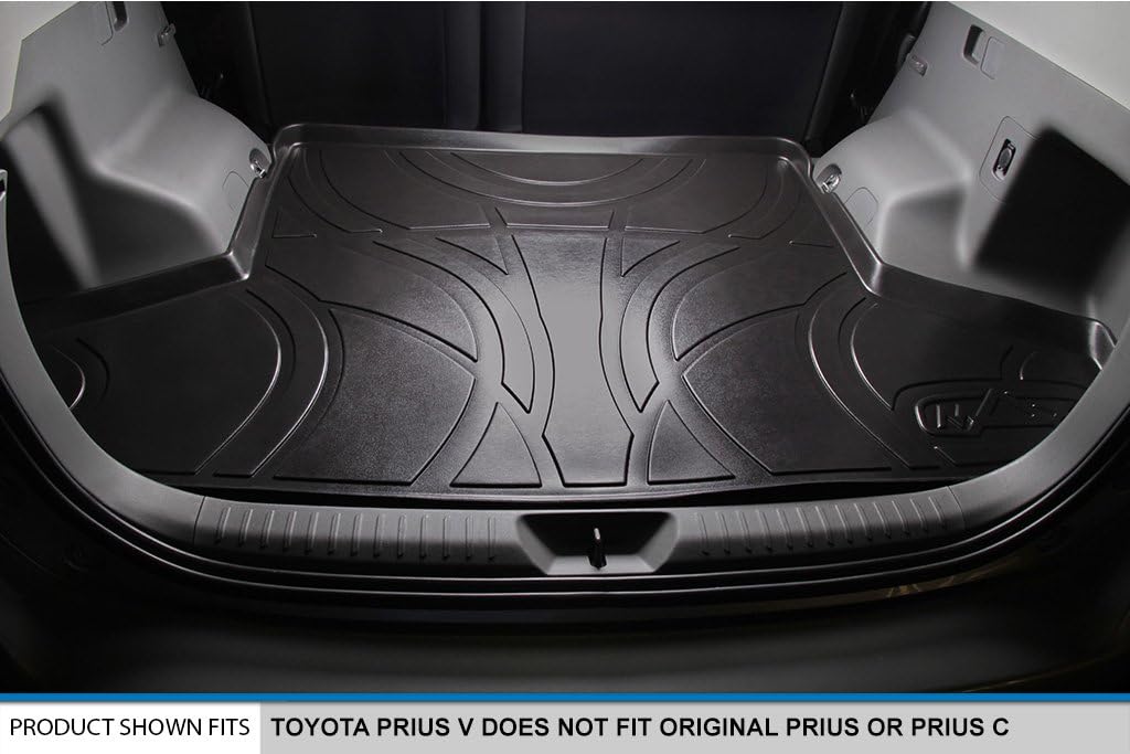 MAXLINER All Weather Cargo Liner Floor Mat for 2012-2017 Toyota Prius V