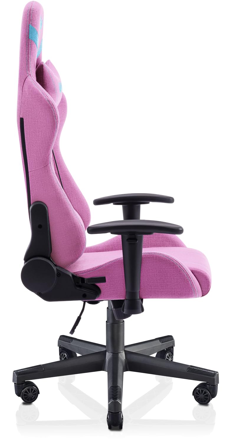 VALK Nyx - Chaise Gaming en Tissu Respirant (Inclinable, Accoudoirs 2D, Mousse HR, Piston Classe 4), Fauteuil de Bureau, siège Gamer (Rose Topaze)