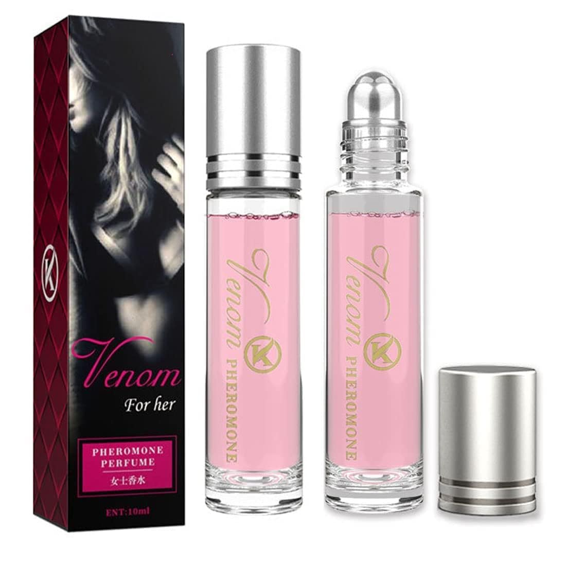 Womens Pheromone Perfume - Roll On Perfume Eau de Parfum Boosts Confidence Attraction Long-Lasting Subtle Scent for Daily