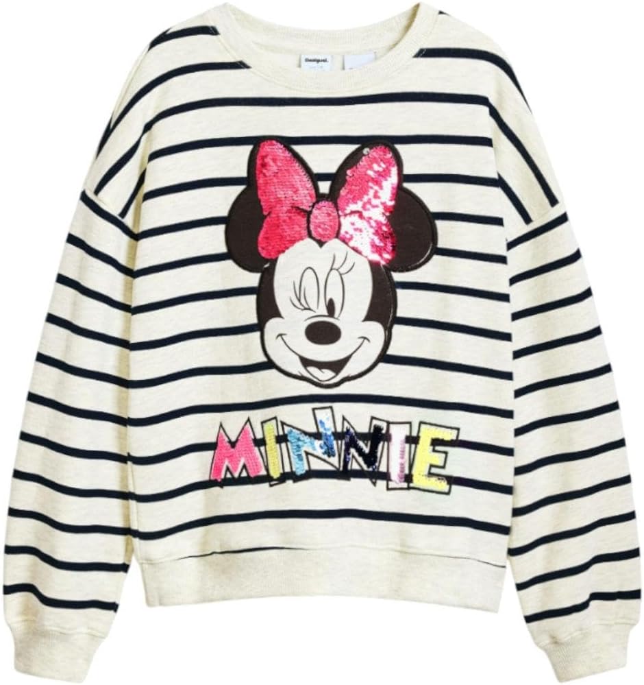 Desigual Girls' Sweat_minnie Flowers