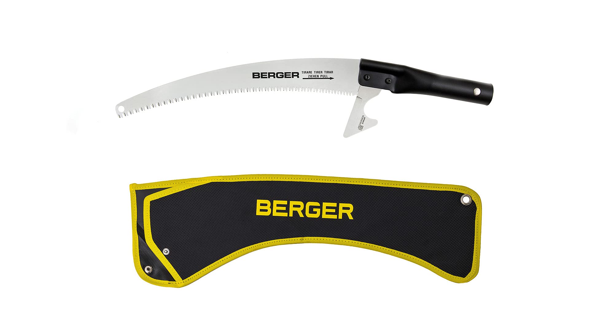 Berger Aufsatz Sega con Tasche, Nero