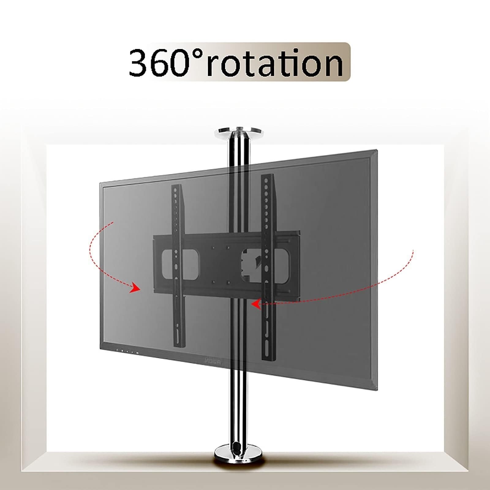 Uchwyty do telewizora, stojak na telewizor LCD, obracana o 360 stopni, pełny ruch, obrót o 360 stopni, obrotowy uchwyt na telewizor, ścianka działowa, obrotowa szafka na telewizor, obrotowa szafka na