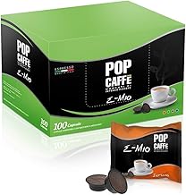 100 CAPSULE POP CAFFE' E-MIO 1 INTENSO COMPATIBILI LAVAZZA A MODO MIO