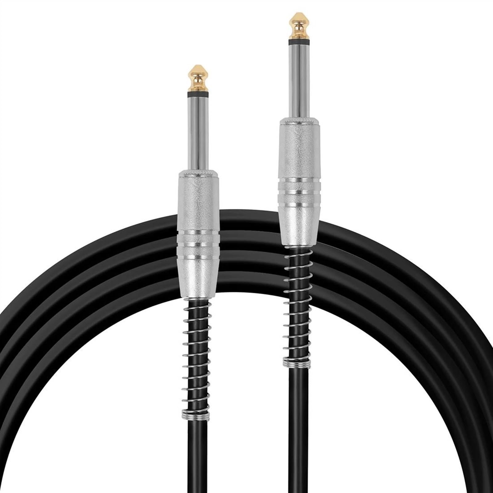 Pro Audio kabel 300CM/5M/10M Kabel Połączeniowy Do Gitary Elektrycznej Kabel Basowy Ekranowany Bez Szumów Kabel Połączeniowy Do Efektów Gitarowych(10M)