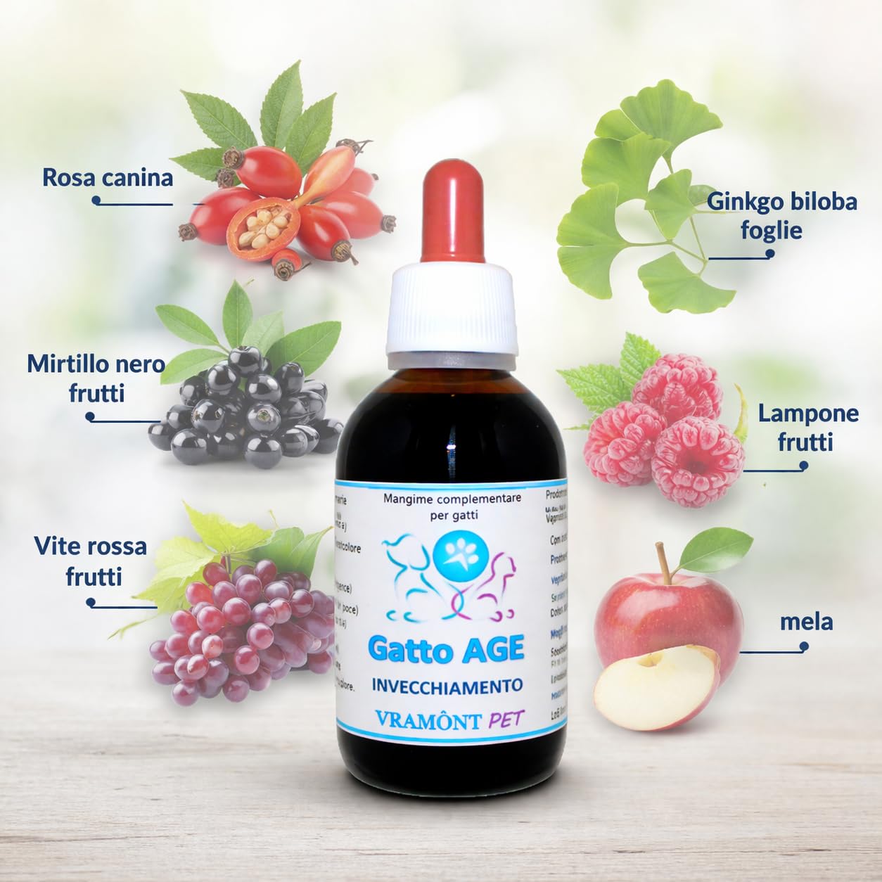 GATTO AGE Invecchiamento e Vista 50ml gocce