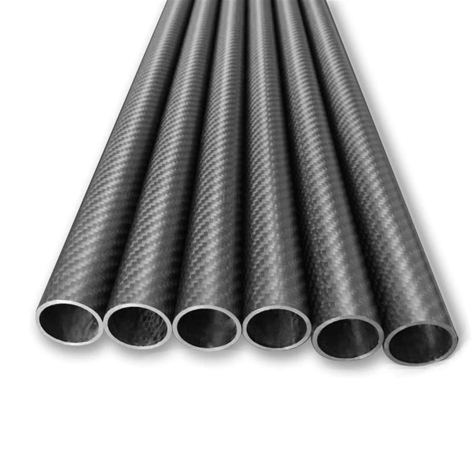 1Pcs Length 1000mm 3K Carbon Fiber Tube High Composite Hardness Material OD: 30 32 33 34 35mm for Plant Protection Aircraft Carbon Fiber Square Tube(30x26 Plain Matte)