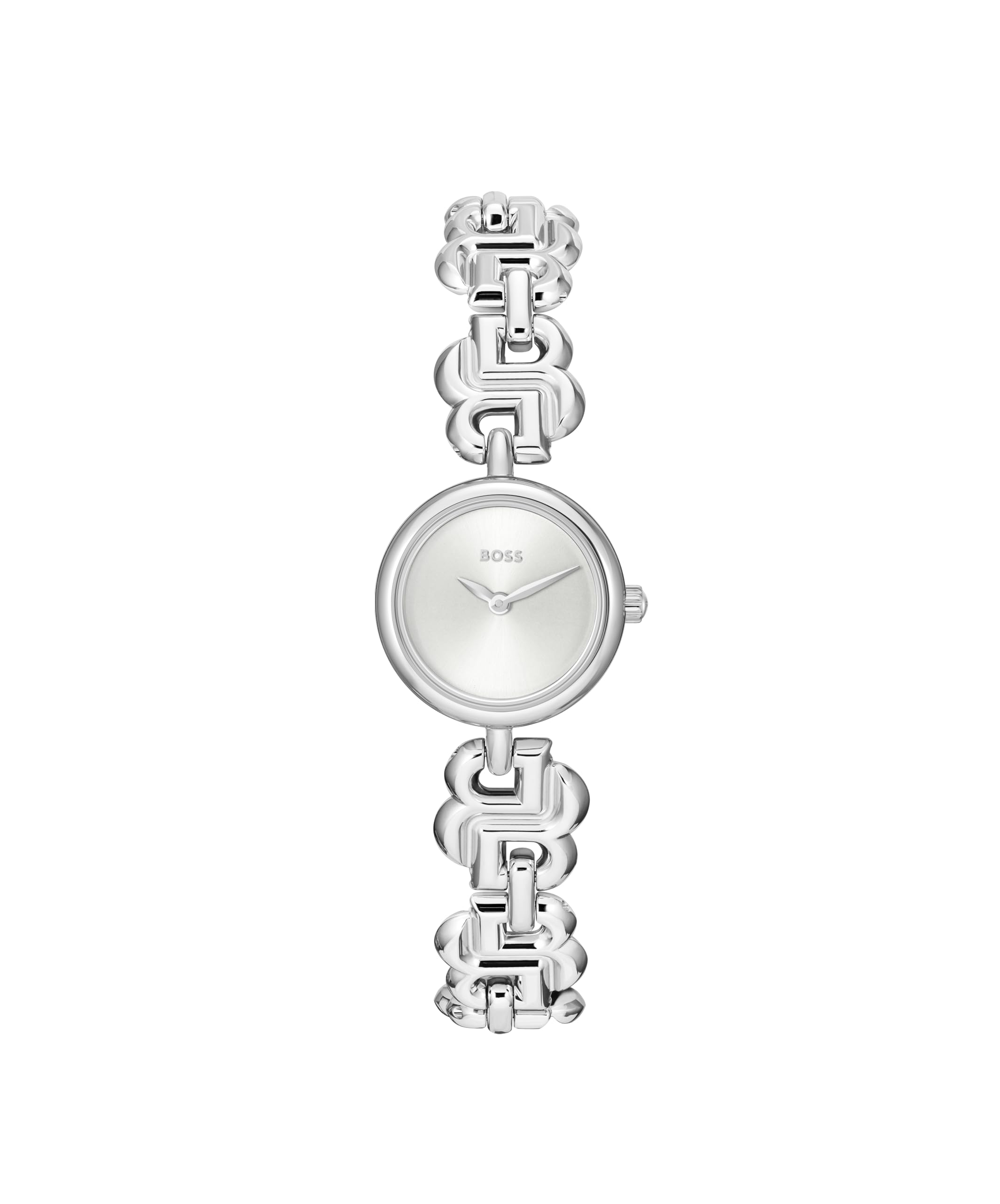 BOSS Orologio con Movimento al Quarzo a Tre Lancette da Donna Collezione DOUBLE B DRESSY con Cinturino in Acciaio Inossidabile