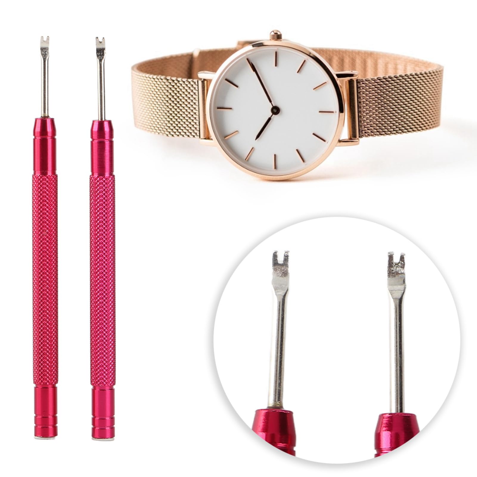 Watch Hand Removal Tool, Pack of 2 Watch Minute Second Hour Hands Removal Watch Repairing Making Tool for Watchmaker Watch Hands Removers Replace Watch Repairing Accessory
